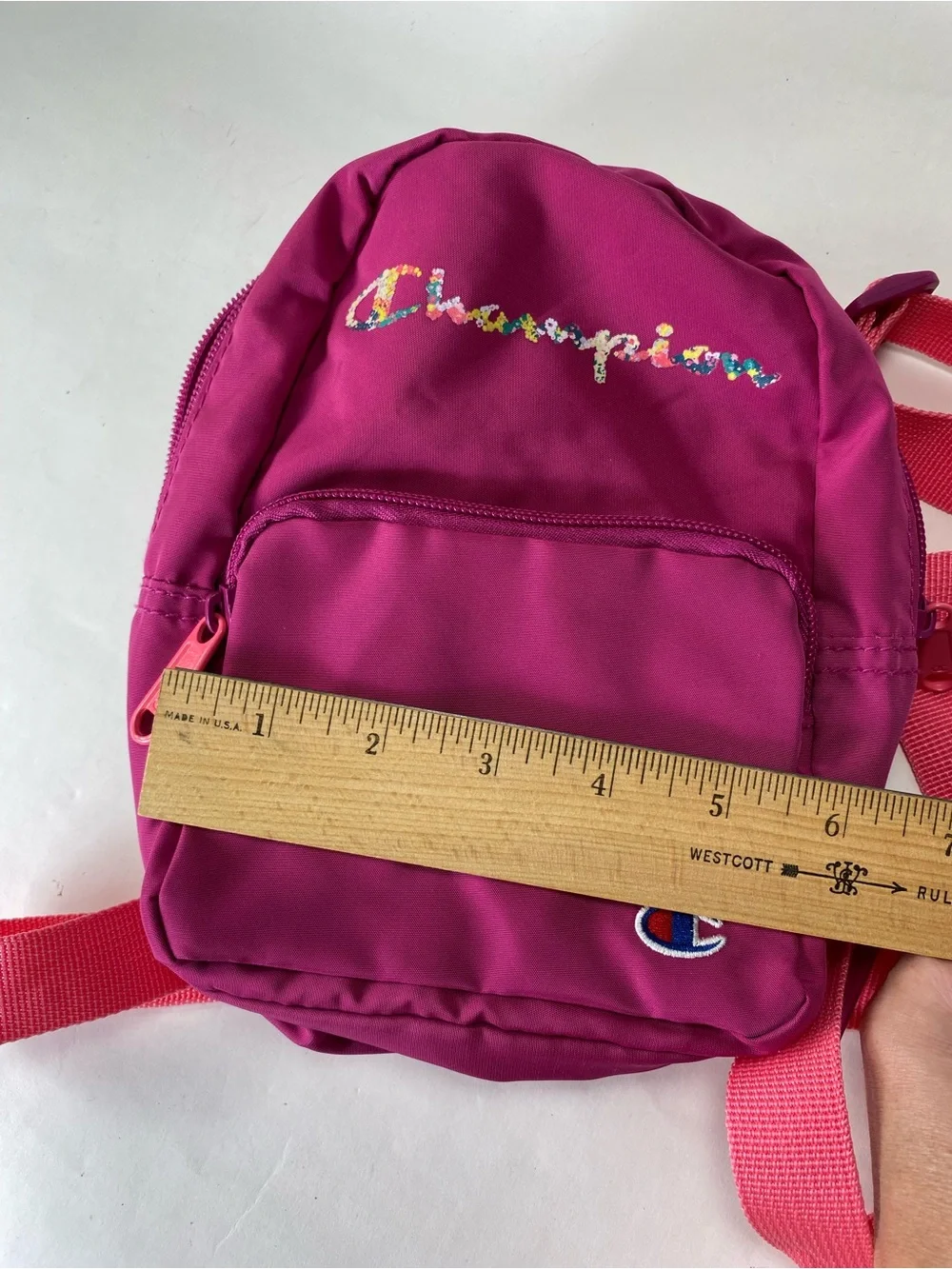 Champion Berry Pink Micro Mini Backpack